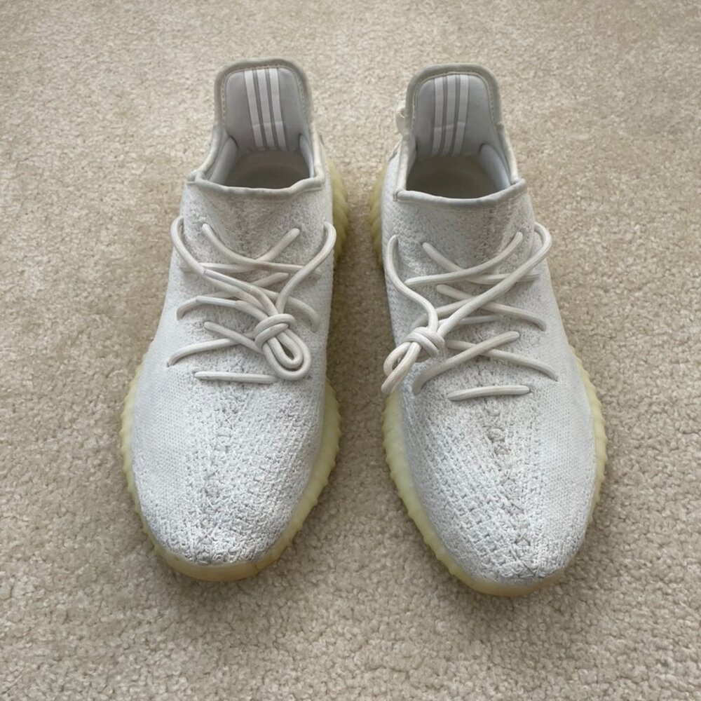 Adidas Yeezy Boost 350 V2 Cream White Shoes Mens Size 11 Sneakers Primeknit